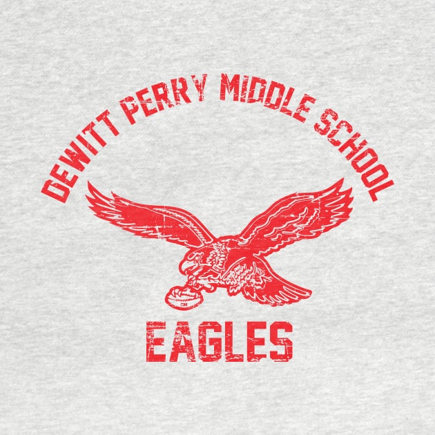 Dewitt Perry Middle School Red by Fresh Fly Threads